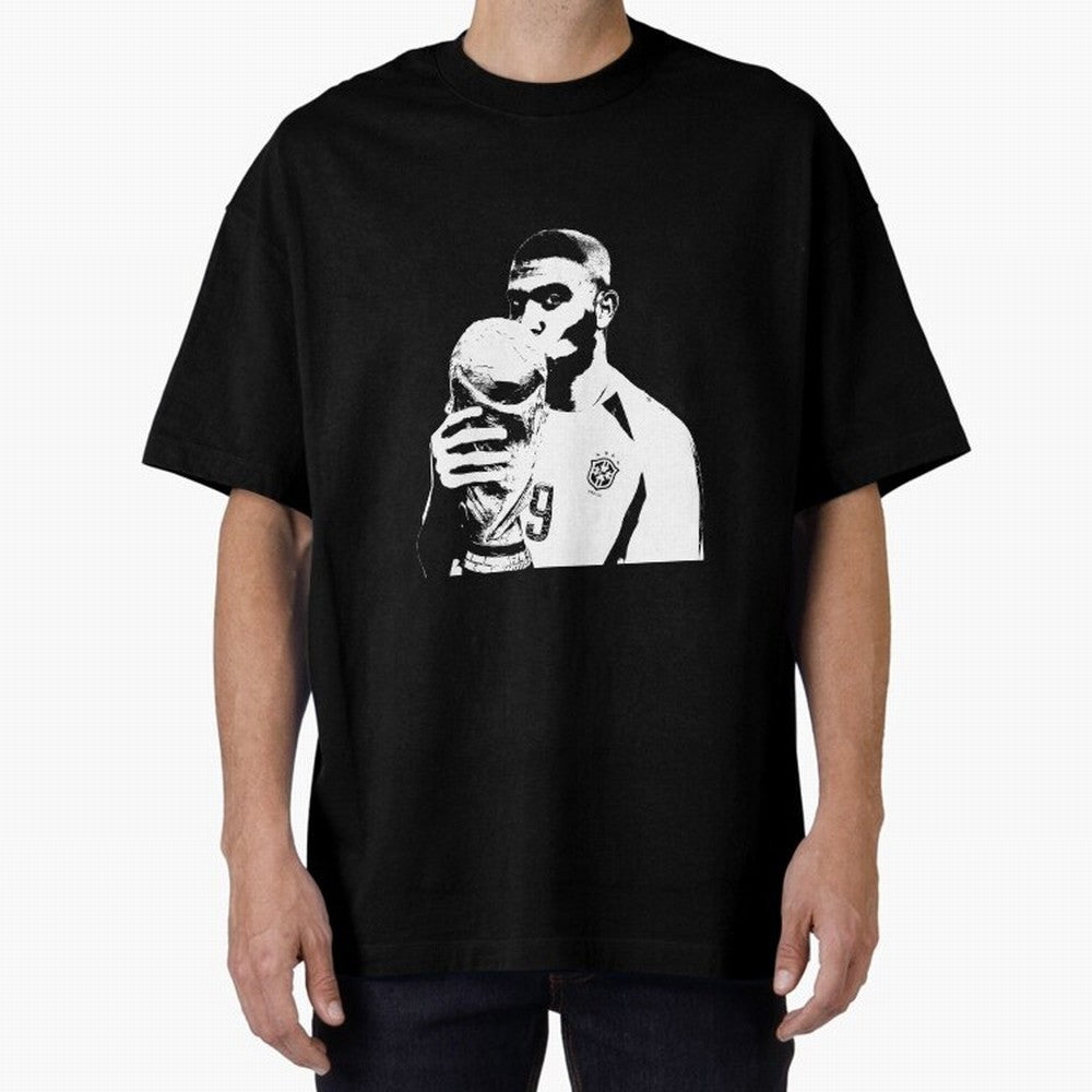 Design Ronaldo Fen?meno Oversized T-Shirt Bring World Football Passion into FIFA World Cup 2026 USA Canada Mexico Spirit, Filled with Portugal, Spain and Germany, Messi, CR7 and Mbappe, Tournament Hype, Historic Matchups, Family Viewing Parties and