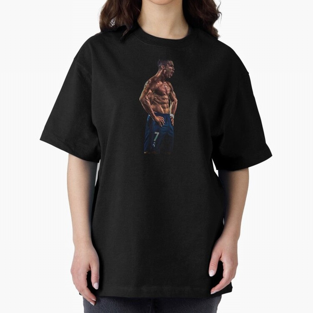 Christiano Ronaldo CR7 Oversized T-Shirt Bring Match Day Fire to the FIFA World Cup 2026 Journey through Haaland Highlights, Netherlands Pride, Stadium Memories, Football Loyalty, International Chants and Championship Tradition; Made for Collectors