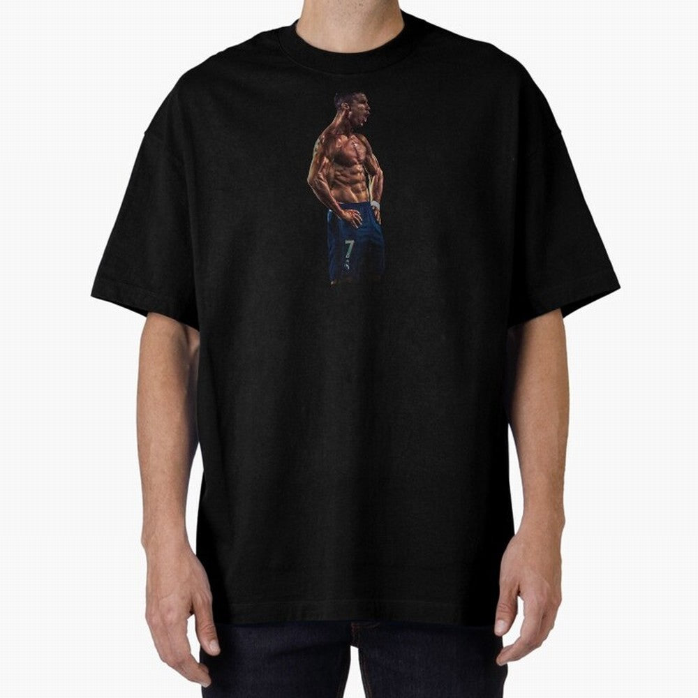 Christiano Ronaldo CR7 Oversized T-Shirt Bring Match Day Fire to the FIFA World Cup 2026 Journey through Haaland Highlights, Netherlands Pride, Stadium Memories, Football Loyalty, International Chants and Championship Tradition; Made for Collectors