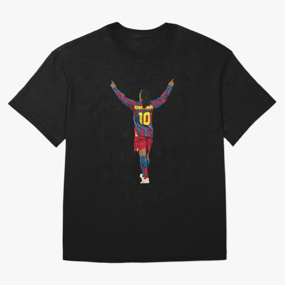 Ronaldinho Oversized T-Shirt Feel the Trophy Chase of the FIFA World Cup 2026 USA Canada Mexico Journey through CR7 Highlights, Germany Pride, Game Day Rituals, Football Legends, Country Pride and the Road to the Final; Perfect for People Who Love