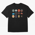 Legendary Lager Lineup ¨C Football Icons as Beer Labels (Sticker Set / Poster) Oversized T-Shirt Celebrate Unforgettable Nights in Match Day Hype around FIFA World Cup 2026 USA Canada Mexico, Cristiano Ronaldo, Haaland and CR7, France, Football