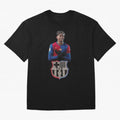 Lamine Oversized T-Shirt Celebrate Golden Goal Energy in FIFA World Cup 2026 USA Canada Mexico Spirit, Inspired by Brazil, Messi and Cristiano Ronaldo, Classic Soccer Heritage, Championship Pressure, Fan Loyalty and International Pride; Made for