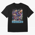 Ronaldo / Messi Pardoy Shirt Oversized T-Shirt Experience Global Football Passion for FIFA World Cup 2026 Group Stage, Built around Haaland and Mbappe, Portugal, Championship Spirit, Famous Goals, Roaring Crowds and International Football Unity;