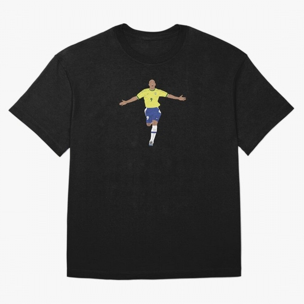 Ronaldo Luis Nazario Oversized T-Shirt Mark Global Football Passion for FIFA World Cup 2026 Group Stage, Celebrating Messi, CR7 and Mbappe, Portugal, Spain and Germany, Game Day Rituals, Football Legends, Country Pride and the Road to the Final;