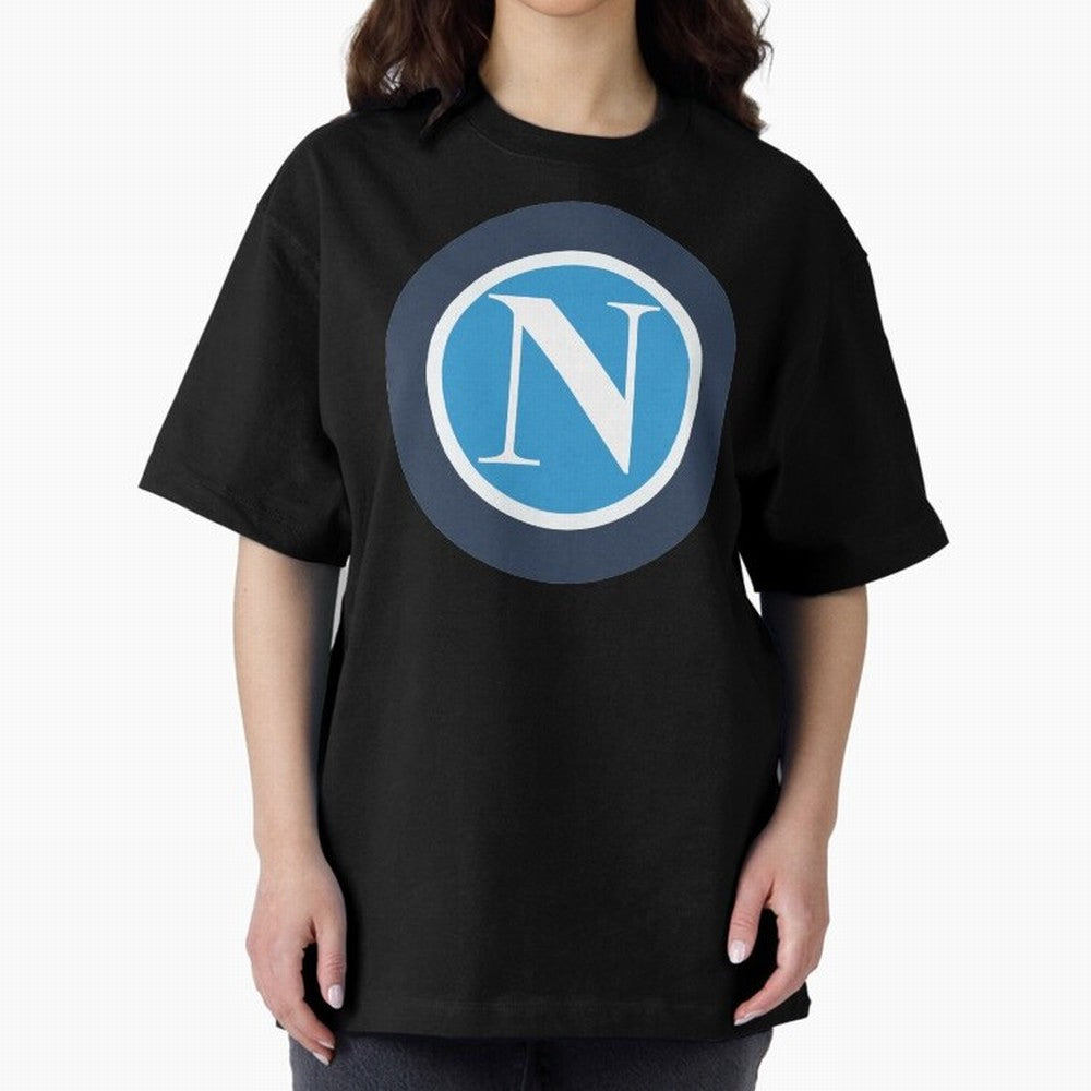 NAPOLI Oversized T-Shirt Bring World Football Passion into Match Day Hype around FIFA World Cup 2026 Group Stage, Mbappe and Neymar, Spain, Fan Favorite Moments, National Team Passion, Big Match Drama and Soccer History; Great for Watch Parties,
