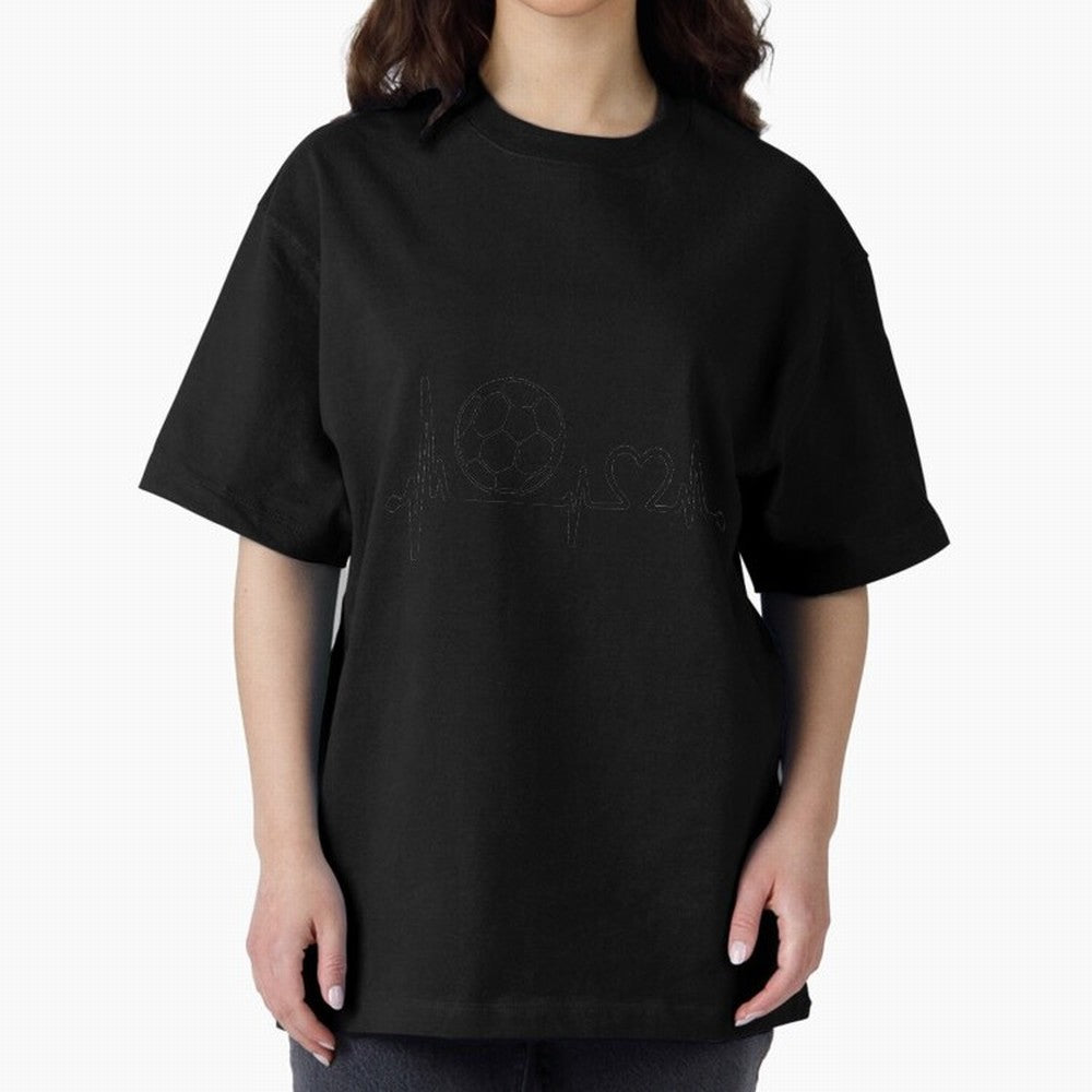 Love Football Soccer Evolution of Football Soccer Sport Evolution of Soccer Player Classic Gift Premium Apparel Funny Holiday Xmas Oversized T-Shirt Join the Countdown to Match Day Hype around FIFA World Cup 2026, Mbappe and Neymar, Brazil,