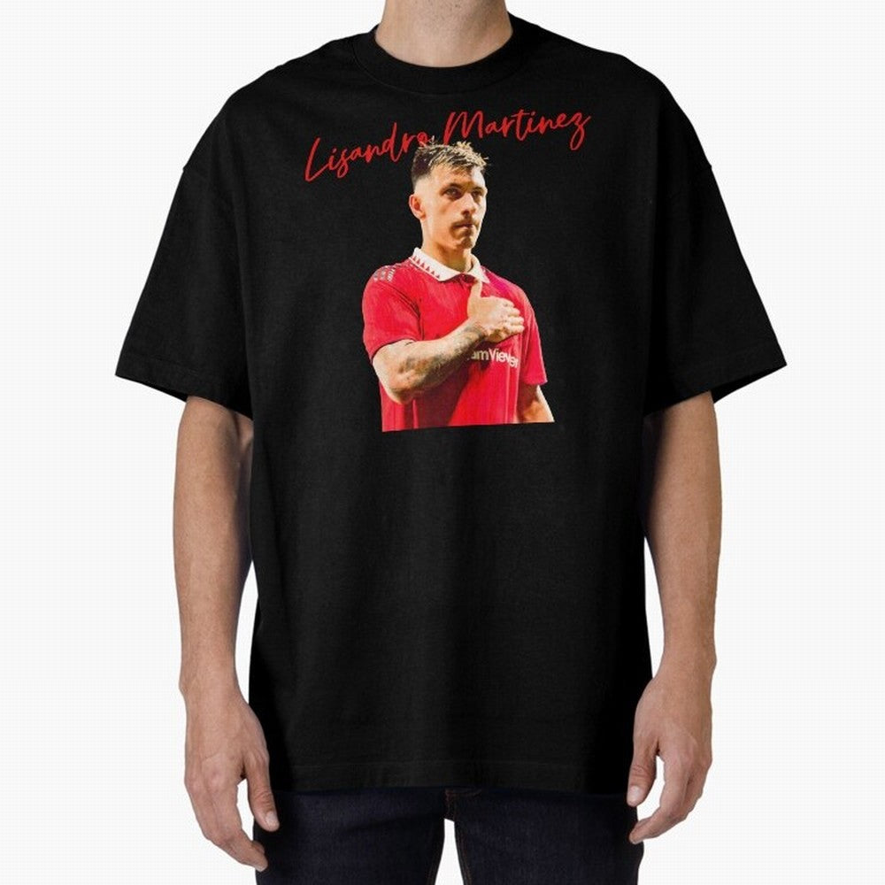 Lisandro Martinez Oversized T-Shirt Bring Champion Energy into FIFA World Cup 2026 Group Stage Connected to Mbappe and Neymar, Portugal, Spain and Germany Energy, Supporter Pride, Iconic Celebrations, Legendary Names and Global Match Day Energy;