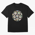 Philately Soccer Ball Oversized T-Shirt Celebrate the Biggest Stage of Global Football Passion for FIFA World Cup 2026, Filled with Cristiano Ronaldo, Argentina, France and Brazil, Champion Mindset, Group Stage Buzz, Knockout Tension and Passionate
