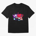 RonaDora chibis Oversized T-Shirt Embrace FIFA World Cup 2026 Group Stage Capturing Haaland and Mbappe, Netherlands Energy, Football History, Final Match Energy, Crowd Noise and Once in a Lifetime Moments; Perfect for People Who Love Argentina,