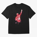 Paul Scholes Manchester United Legend Art Oversized T-Shirt Turn Up for Global Football Passion for FIFA World Cup 2026 USA Canada Mexico, Made for Neymar, Haaland and Cristiano Ronaldo, Argentina, Worldwide Fan Energy, Dramatic Goals, Stadium