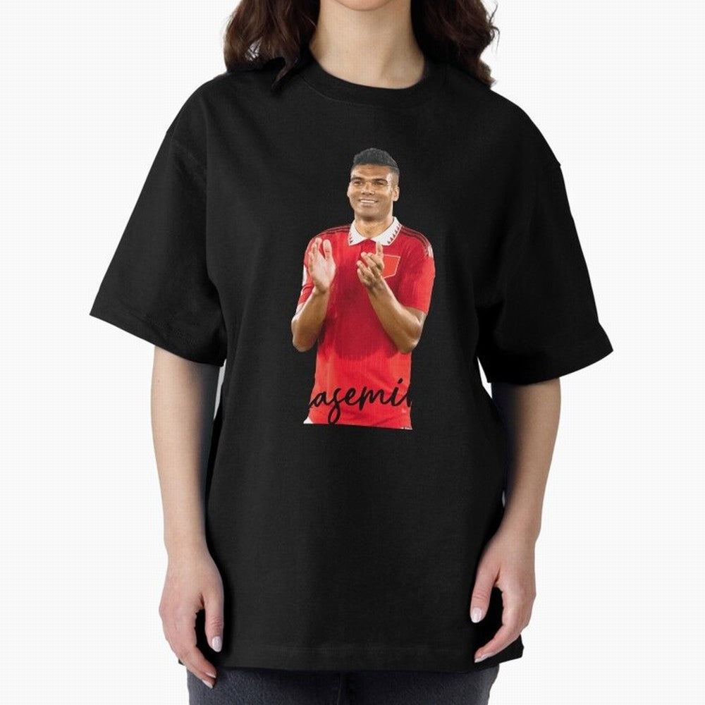 Casemiro Oversized T-Shirt Bring Stadium Energy to the FIFA World Cup 2026 Journey through Messi, CR7 and Mbappe Highlights, Brazil Pride, Worldwide Fan Energy, Dramatic Goals, Stadium Lights and Championship Celebrations; Great for Watch Parties,