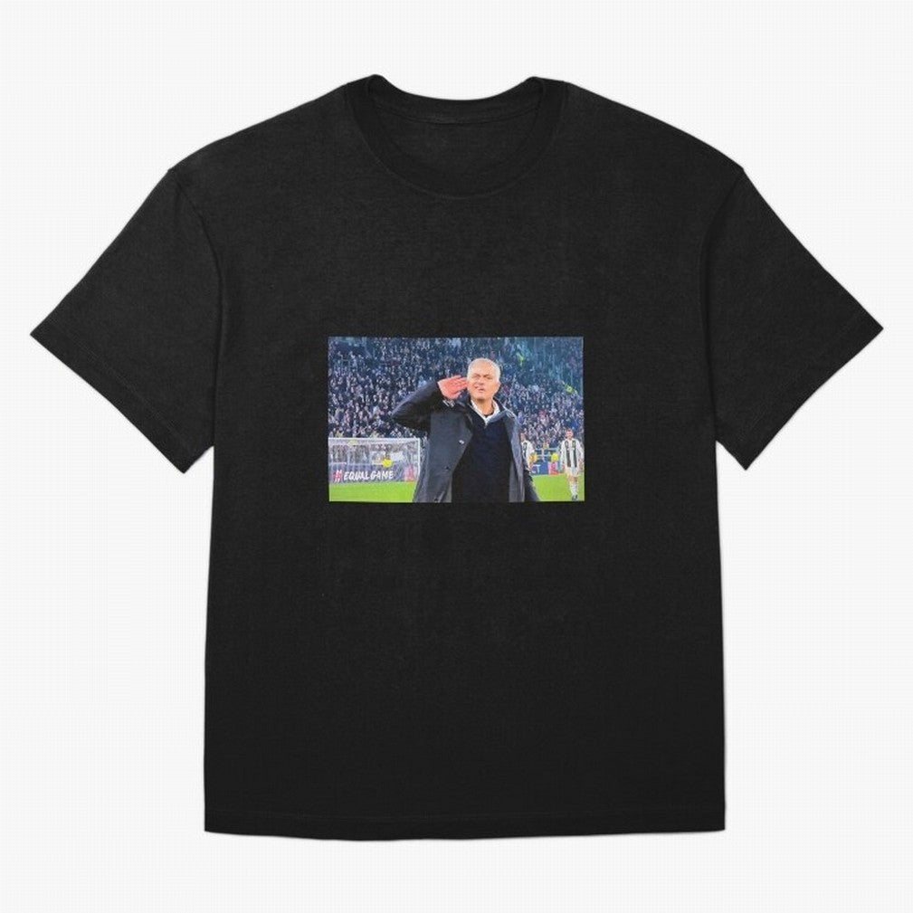Mourinho VS Juventus Oversized T-Shirt Keep Football History Alive during FIFA World Cup 2026 Highlighting Neymar, Haaland and Cristiano Ronaldo, Germany Energy, Championship Spirit, Famous Goals, Roaring Crowds and International Football Unity;