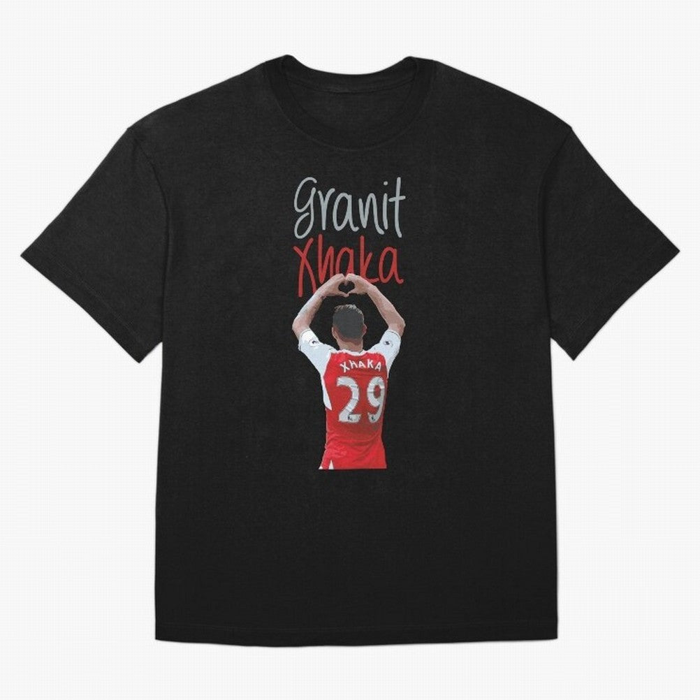 Granit Xhaka Oversized T-Shirt Experience Global Football Passion for FIFA World Cup 2026 USA Canada Mexico, Driven by Mbappe and Neymar, Spain and Netherlands, Match Day Excitement, Supporter Culture, Golden Goals and Global Football Passion;