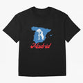 Madrid Bear Strawberry Tree Oversized T-Shirt Mark Match Day Hype around FIFA World Cup 2026, Messi, Neymar and Mbappe, France, Stadium Memories, Football Loyalty, International Chants and Championship Tradition; Perfect for Supporters Who Want