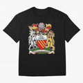 1902 -1960 The First UNITED Crest Large Oversized T-Shirt Celebrate the Magic of FIFA World Cup 2026 Group Stage for Fans of Haaland and Mbappe and England and Germany, Bringing Football Festival Excitement, Trophy Ambitions, Country Rivalries and