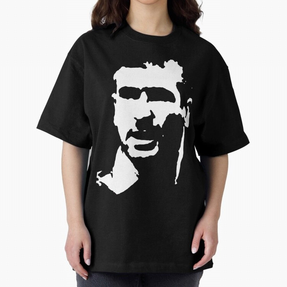 Eric Cantona Manchester Football Legend Oversized T-Shirt Remember Iconic Moments from FIFA World Cup 2026 USA Canada Mexico Capturing CR7, France Energy, Fan Favorite Moments, National Team Passion, Big Match Drama and Soccer History; Great for