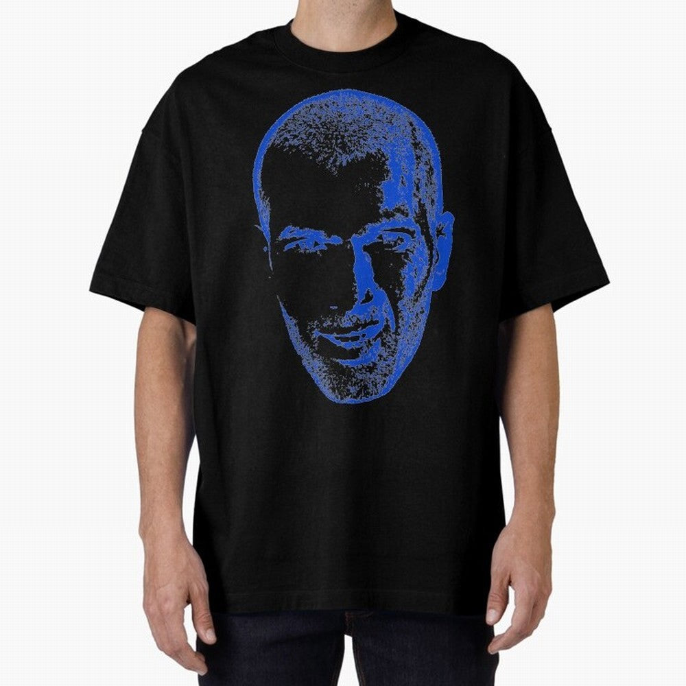 Zizou Zidane Oversized T-Shirt Step into Match Day Hype around FIFA World Cup 2026 Group Stage, CR7, Brazil, Portugal and Argentina, Soccer Culture, Superstar Moments, National Team Dreams and Competitive Fire; Perfect for Supporters Who Want Bold