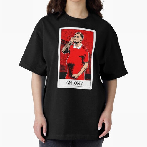 Antony Oversized T-Shirt Show Up for the Glory of FIFA World Cup 2026 for Fans of Messi and England, Bringing Stadium Chants, National Pride, Trophy Dreams and Unforgettable Football Memories; Perfect for Fans, Collectors, Family Gatherings, Watch