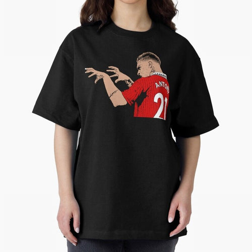Antony Oversized T-Shirt Support Iconic Players in FIFA World Cup 2026 for Fans of Mbappe and Neymar and Argentina, Bringing Champion Mindset, Group Stage Buzz, Knockout Tension and Passionate Fan Culture; Perfect for Fans, Collectors, Family
