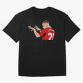 Antony Oversized T-Shirt Support Iconic Players in FIFA World Cup 2026 for Fans of Mbappe and Neymar and Argentina, Bringing Champion Mindset, Group Stage Buzz, Knockout Tension and Passionate Fan Culture; Perfect for Fans, Collectors, Family