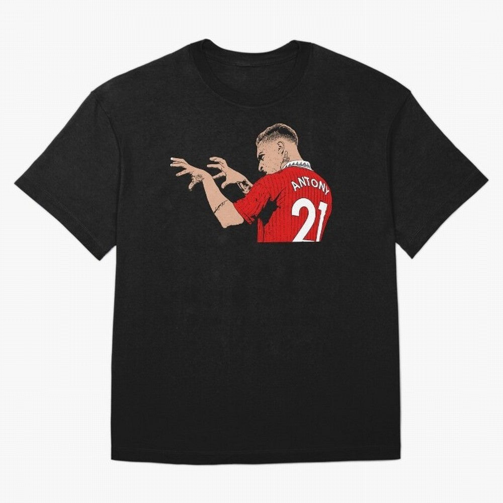 Antony Oversized T-Shirt Support Iconic Players in FIFA World Cup 2026 for Fans of Mbappe and Neymar and Argentina, Bringing Champion Mindset, Group Stage Buzz, Knockout Tension and Passionate Fan Culture; Perfect for Fans, Collectors, Family