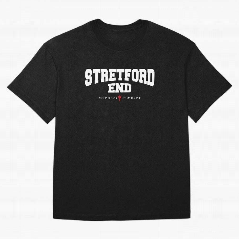 Stretford End - Manchester United Oversized T-Shirt Bring International Match Energy to Global Football Passion for FIFA World Cup 2026, Driven by Messi, Neymar and Mbappe, Germany, Championship Spirit, Famous Goals, Roaring Crowds and