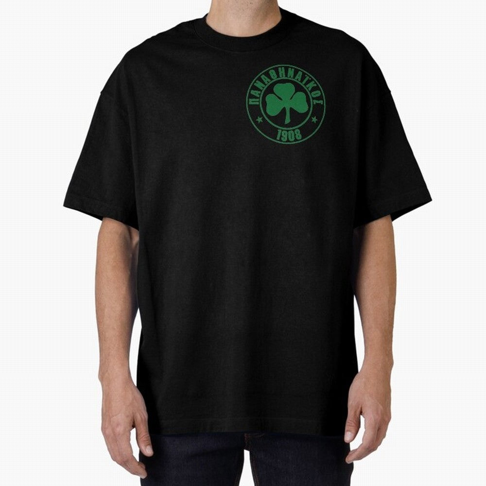 Panathinaikos FC Oversized T-Shirt Make Game Day About Global Football Passion for FIFA World Cup 2026, Centered on Messi, CR7 and Mbappe, Argentina, France and Brazil, Championship Spirit, Famous Goals, Roaring Crowds and International Football