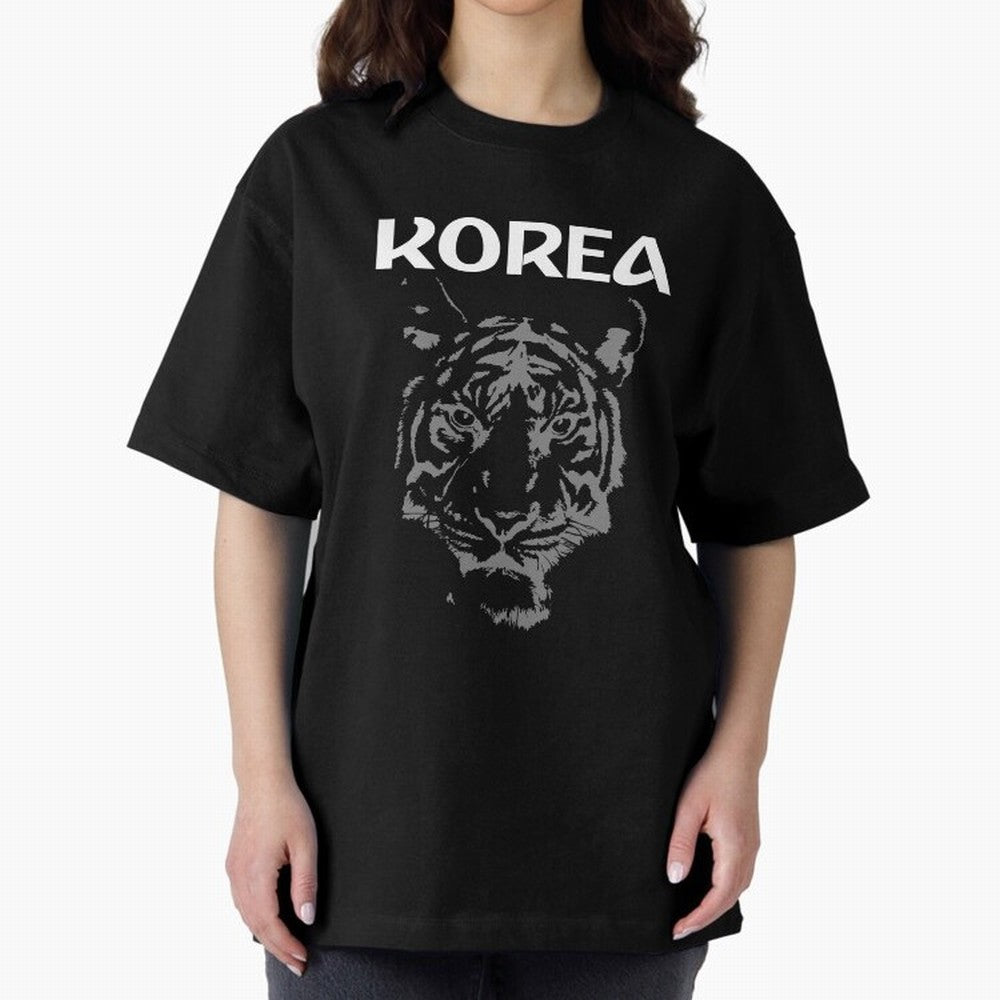 Team Korea Soccer Oversized T-Shirt Bring World Football Passion into FIFA World Cup 2026 Group Stage Featuring CR7 and Messi, Brazil Energy, Classic Soccer Heritage, Championship Pressure, Fan Loyalty and International Pride; Perfect for People