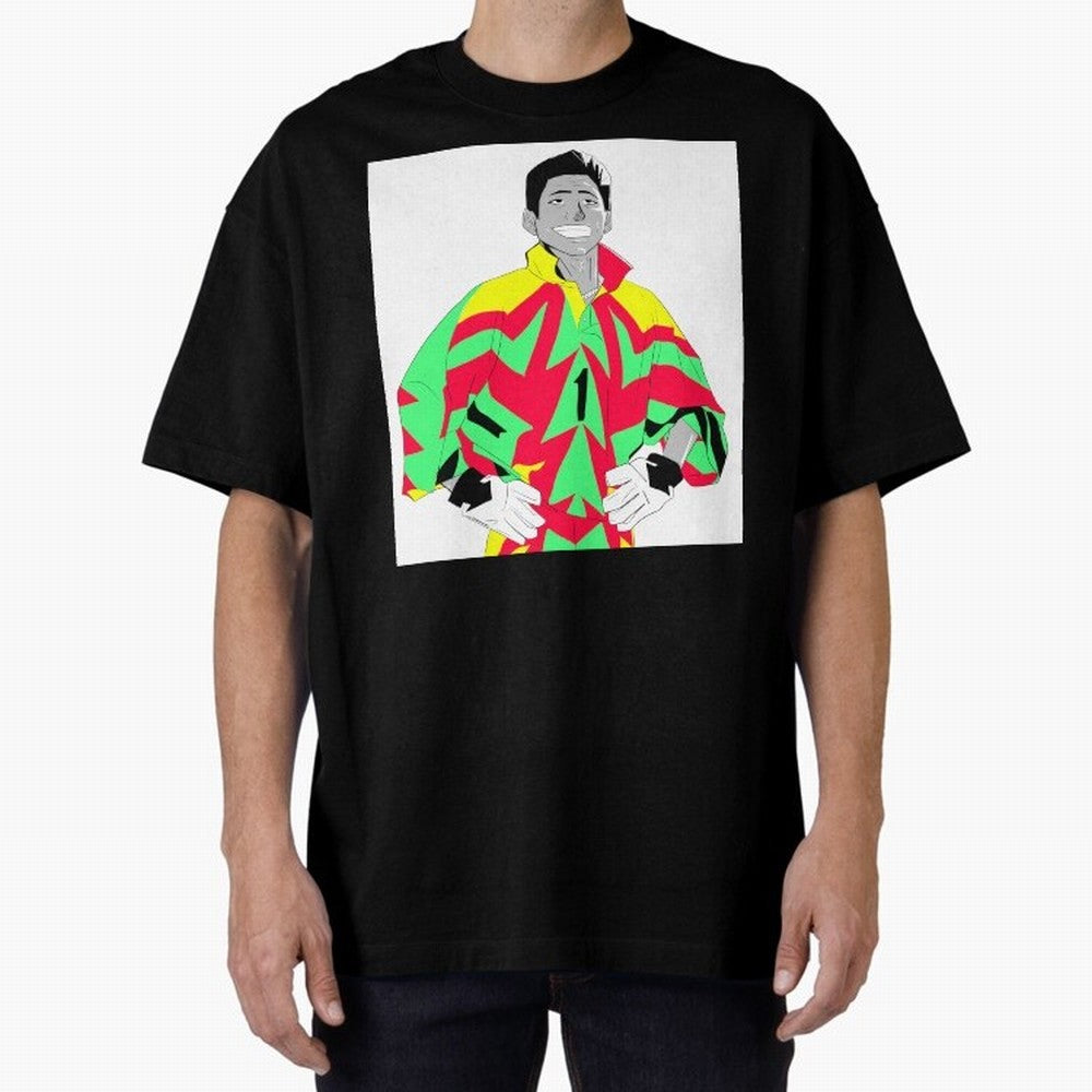 Jorge Campos the legend of soccer football in goal keeper Oversized T-Shirt Celebrate the Biggest Stage of FIFA World Cup 2026 Highlighting Neymar, Haaland and Cristiano Ronaldo, Netherlands Energy, Football History, Final Match Energy, Crowd Noise