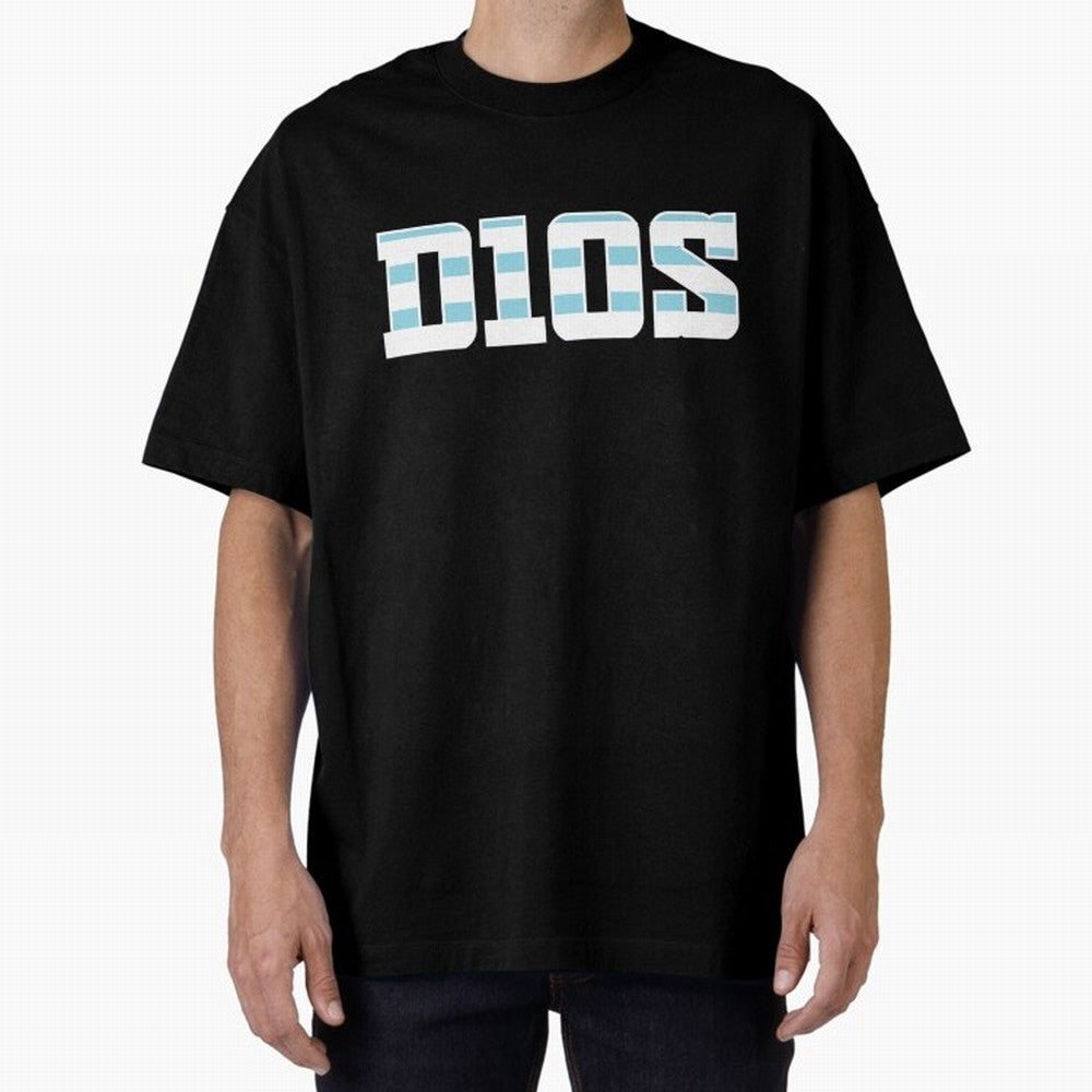 D10S Oversized T-Shirt Enjoy FIFA World Cup 2026 with Messi, CR7 and Mbappe, England, France and Netherlands Energy, Tournament Hype, Historic Matchups, Family Viewing Parties and Global Sports Pride; Perfect for People Who Love Argentina, Brazil,
