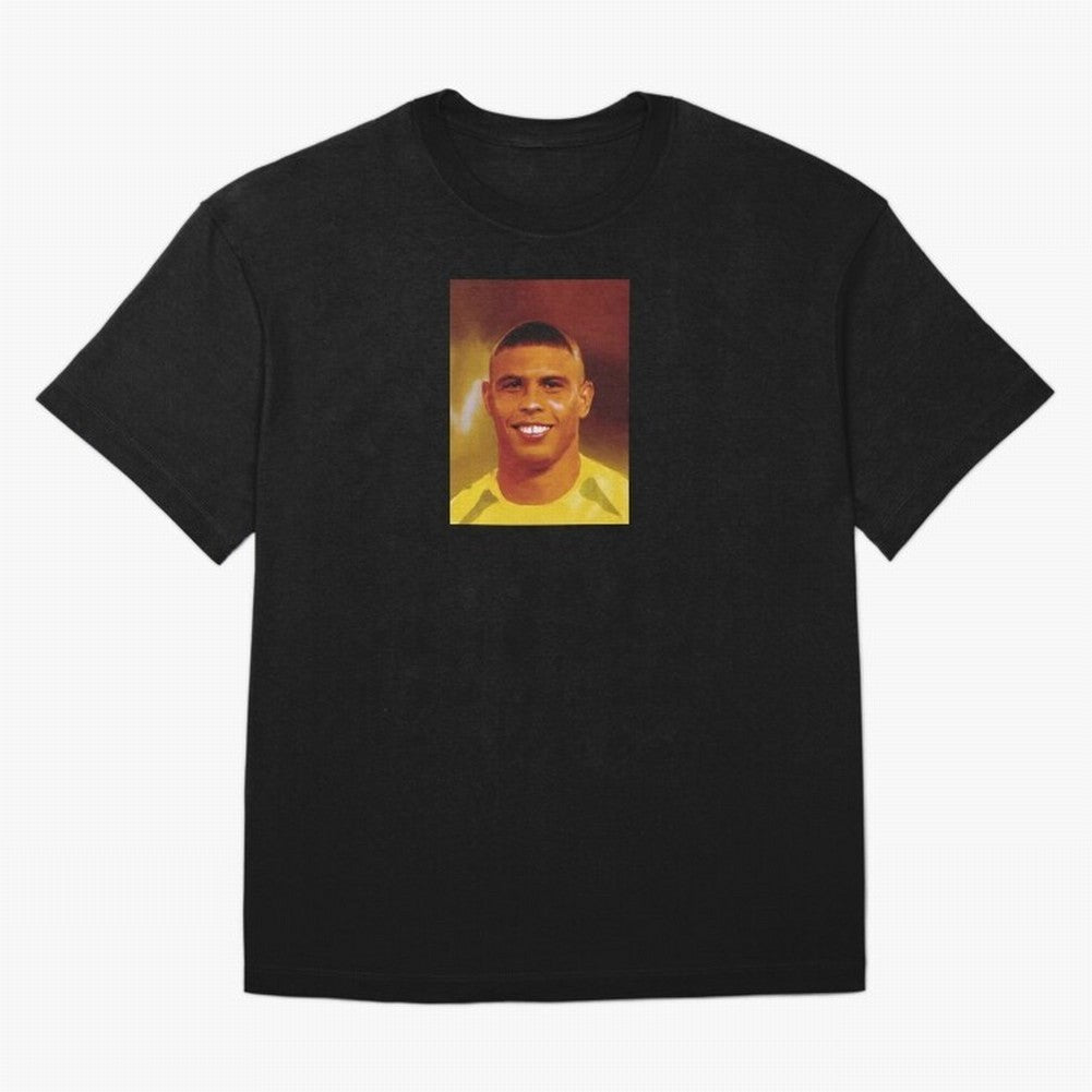 Ronaldo Nazario Digital Painting Oversized T-Shirt Follow FIFA World Cup 2026 Group Stage Featuring Cristiano Ronaldo, Haaland and CR7, Portugal, Spain and Germany Energy, Sports Nostalgia, International Competition, Famous Players and