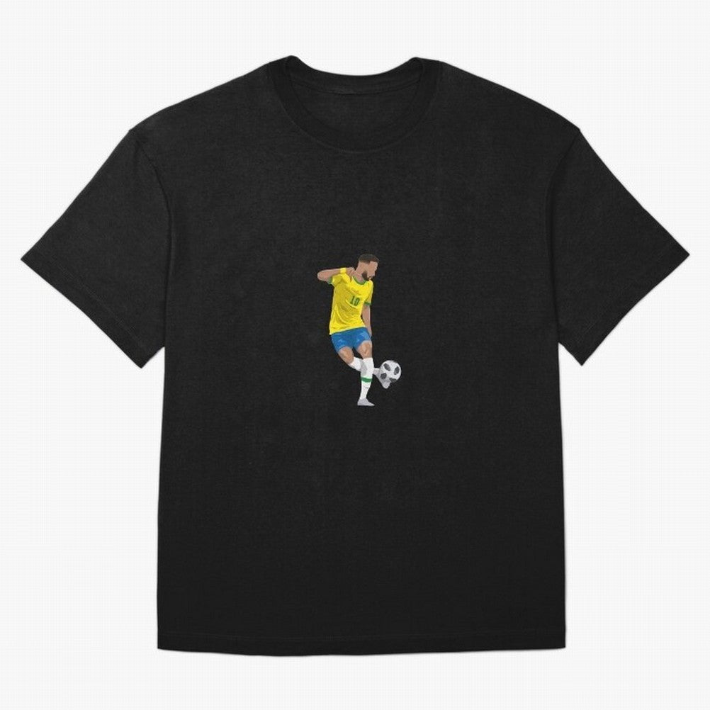 Neymar JR Minimalist Oversized T-Shirt Support the Legends of the FIFA World Cup 2026 USA Canada Mexico Journey through Cristiano Ronaldo, Haaland and CR7 Highlights, Argentina and Brazil Pride, Fan Favorite Moments, National Team Passion, Big