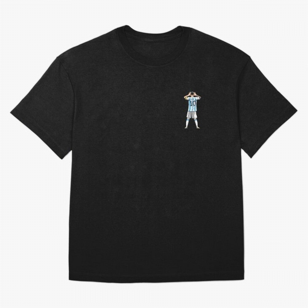Lionel Messi Oversized T-Shirt Bring Trophy Dreams to Global Football Passion for FIFA World Cup 2026 USA Canada Mexico, Celebrating CR7, Argentina, France and Brazil, Stadium Memories, Football Loyalty, International Chants and Championship