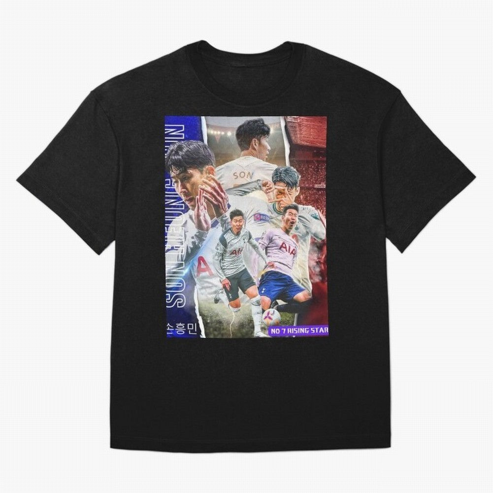 THE 7 STAR SON HEUNG MIN SPECIAL ON REDBUBBLE Oversized T-Shirt Celebrate Golden Goal Energy in the FIFA World Cup 2026 Group Stage Journey through Haaland Highlights, Portugal Pride, Soccer Culture, Superstar Moments, National Team Dreams and