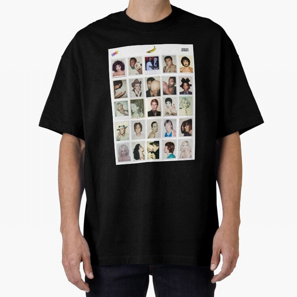 Class of Warhol Oversized T-Shirt Celebrate Classic Football Spirit in Match Day Hype around FIFA World Cup 2026, Haaland and Mbappe, France, Global Supporter Spirit, Legendary Goals, National Colors and Tournament Celebration; Ideal for Passionate