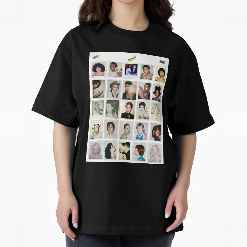 Class of Warhol Oversized T-Shirt Celebrate Classic Football Spirit in Match Day Hype around FIFA World Cup 2026, Haaland and Mbappe, France, Global Supporter Spirit, Legendary Goals, National Colors and Tournament Celebration; Ideal for Passionate