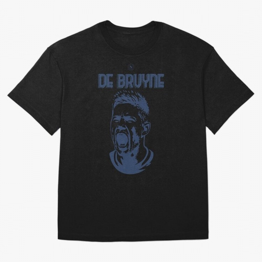 SSC NAPOLI KEVIN DE BRUYNE Oversized T-Shirt Refresh Match Day Hype around FIFA World Cup 2026 USA Canada Mexico, CR7 and Messi, France and Portugal, Championship Spirit, Famous Goals, Roaring Crowds and International Football Unity; Ideal for