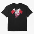 qatar mascot Oversized T-Shirt Follow Every Goal of FIFA World Cup 2026 USA Canada Mexico for Fans of Neymar and England, Bringing Football Passion, Legendary Performances, Festival Vibes and Supporter Community; Created for Match Day Parties,