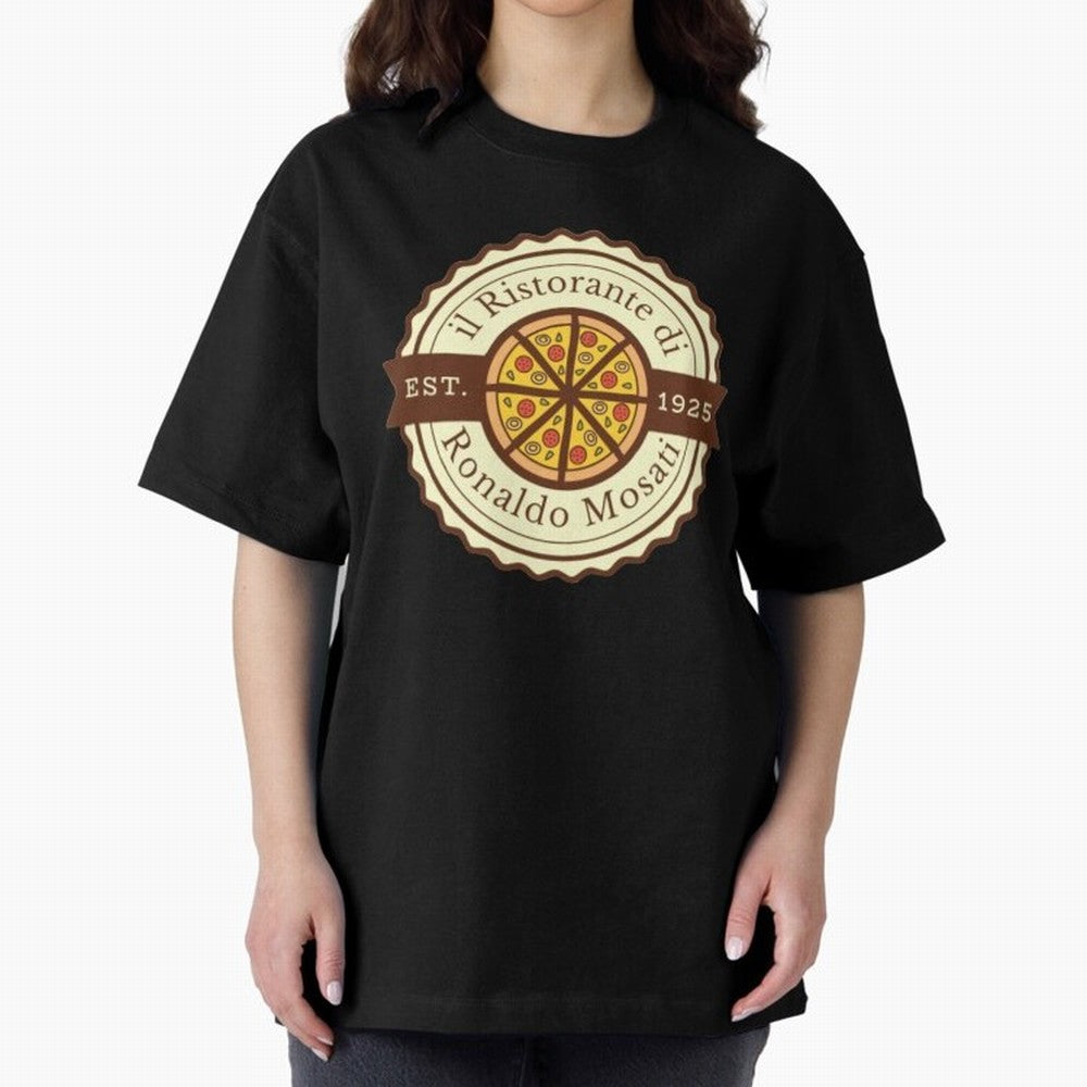 il Ristorante di Ronaldo Mosati Oversized T-Shirt Bring a Champion Mindset to FIFA World Cup 2026 Spirit, Inspired by Germany, Messi, Neymar and Mbappe, Football History, Final Match Energy, Crowd Noise and Once in a Lifetime Moments; Built for