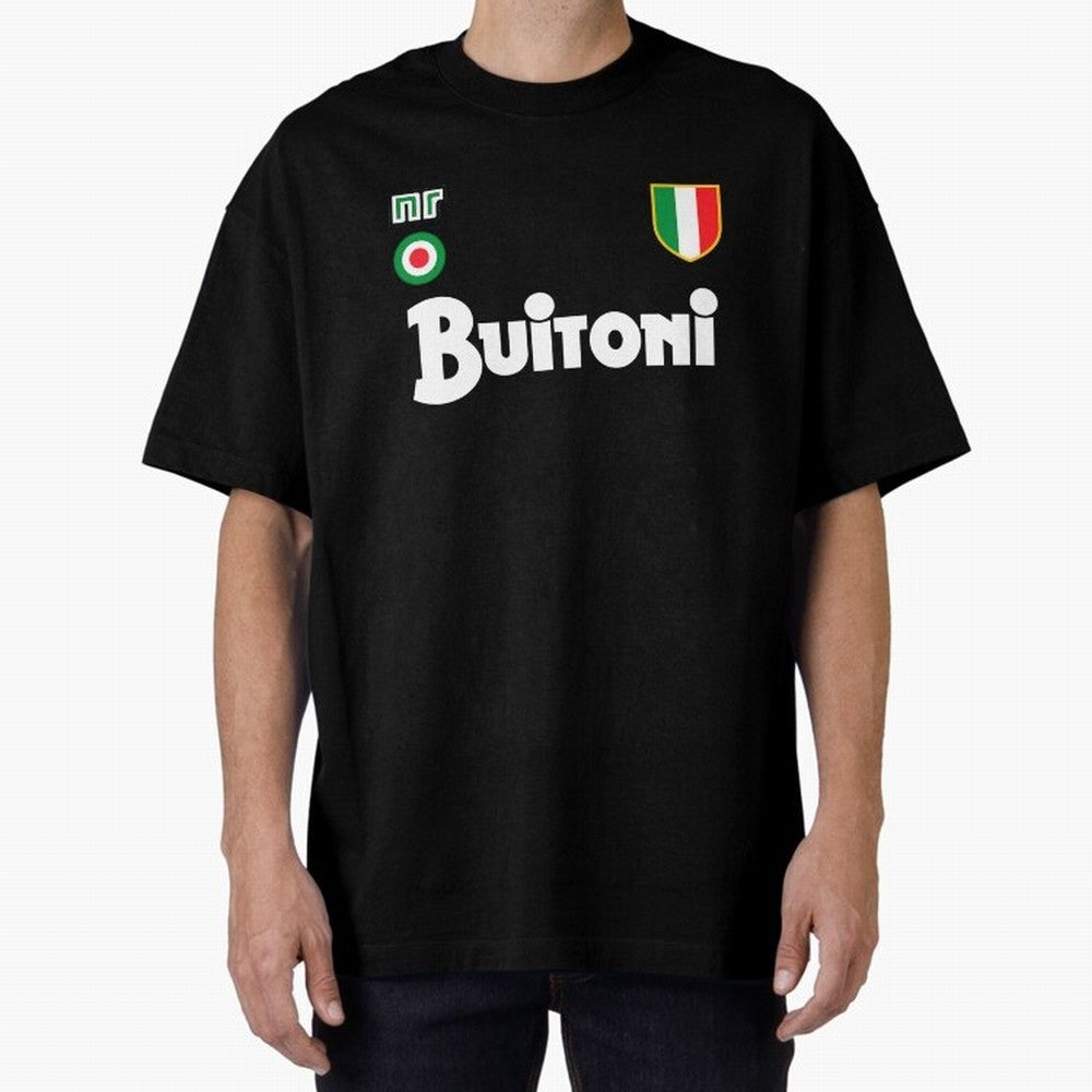 Napoli 1987 Oversized T-Shirt Bring FIFA World Cup 2026 USA Canada Mexico Capturing Messi, Argentina, France and Brazil Energy, Football Passion, Legendary Performances, Festival Vibes and Supporter Community; Created for Match Day Parties, Soccer