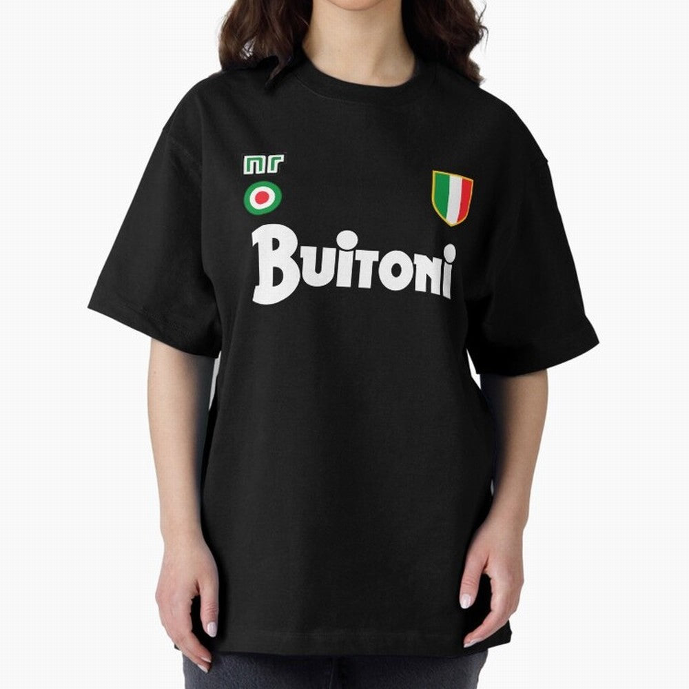 Napoli 1987 Oversized T-Shirt Bring FIFA World Cup 2026 USA Canada Mexico Capturing Messi, Argentina, France and Brazil Energy, Football Passion, Legendary Performances, Festival Vibes and Supporter Community; Created for Match Day Parties, Soccer