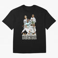 Galacticos Real Madrid Oversized T-Shirt Live for the Drama of FIFA World Cup 2026 Group Stage Spirit, Filled with England and Germany, CR7, Vintage Soccer Flavor, Modern Football Stars, National Flags and Final Night Emotion; Perfect for Fans,