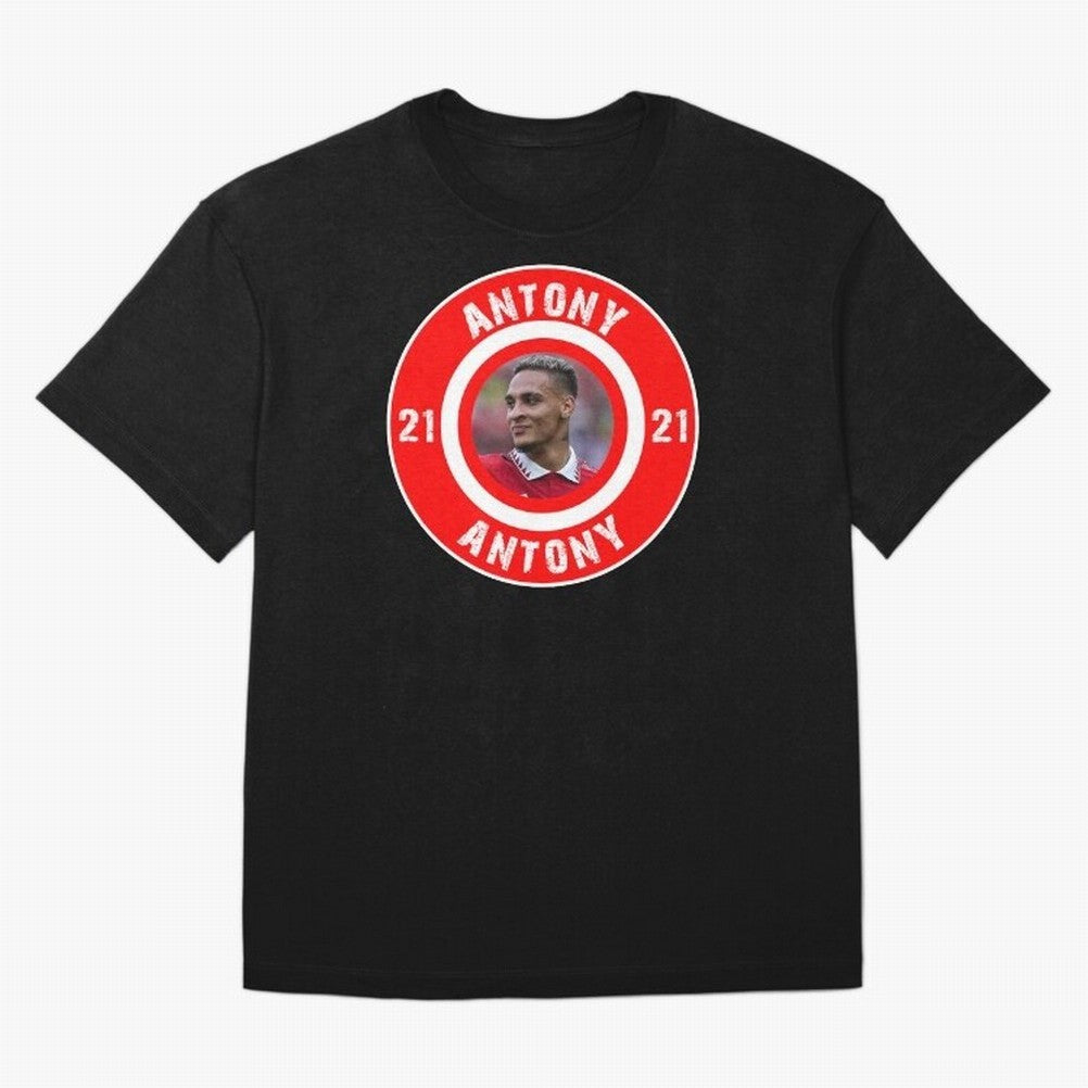 Antony Oversized T-Shirt Feel FIFA World Cup 2026 for Fans of Haaland and Mbappe and England, France and Netherlands, Bringing Match Day Excitement, Supporter Culture, Golden Goals and Global Football Passion; Ideal for Passionate Fans Who Love