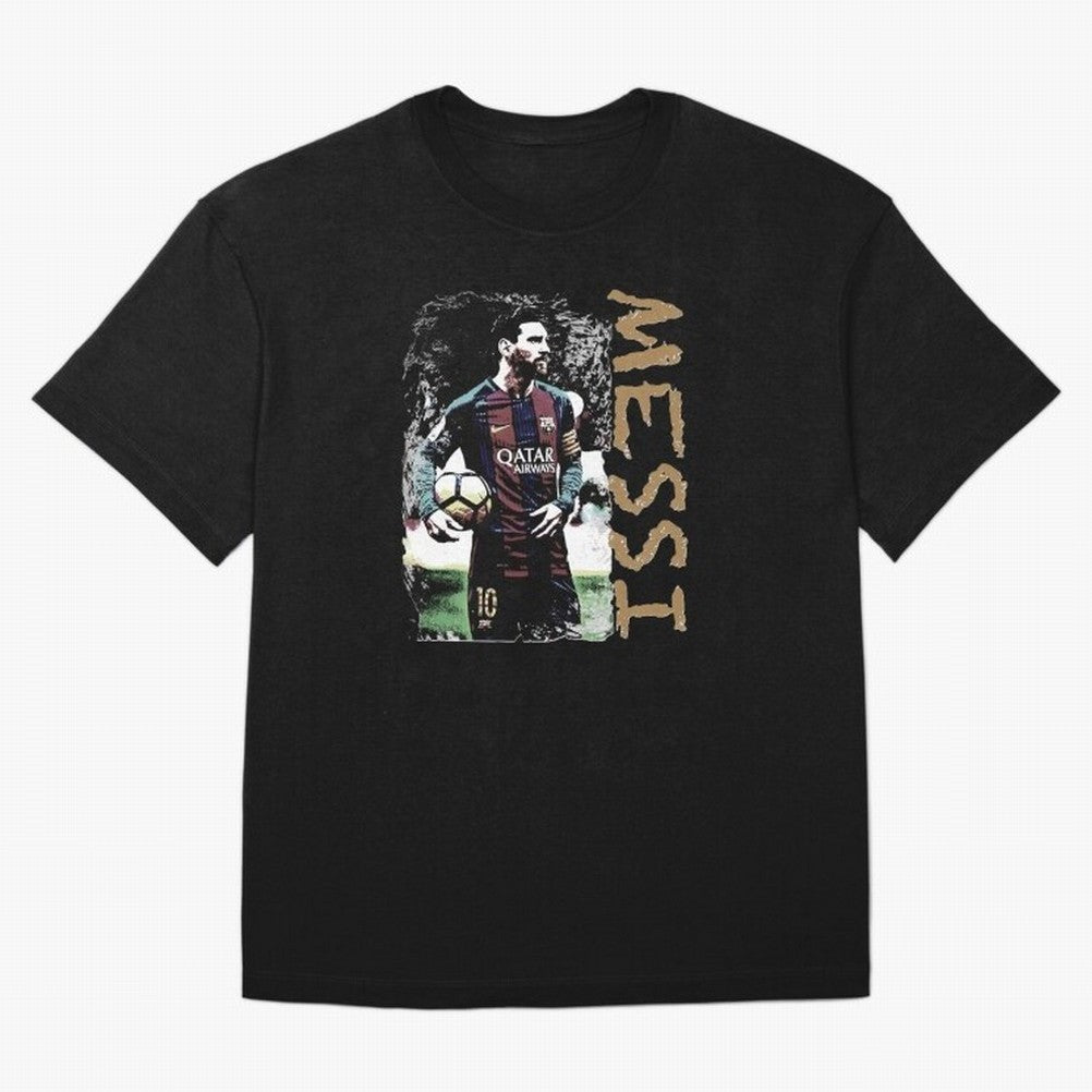 messi 10 Lionel messi FC Barcelona Oversized T-Shirt Represent Football Lovers during Global Football Passion for FIFA World Cup 2026, Filled with Mbappe and Neymar, Portugal, Spain and Germany, Champion Mindset, Group Stage Buzz, Knockout Tension