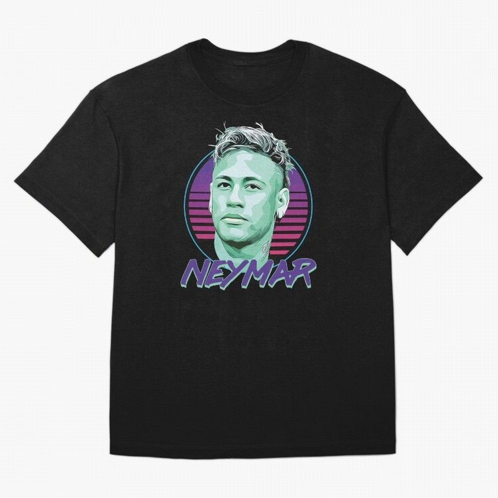 Neymar JR Oversized T-Shirt Feel the Heartbeat of Match Day Hype around FIFA World Cup 2026, Haaland, Germany, Game Day Rituals, Football Legends, Country Pride and the Road to the Final; Great for Supporters Who Love Legendary Players, National