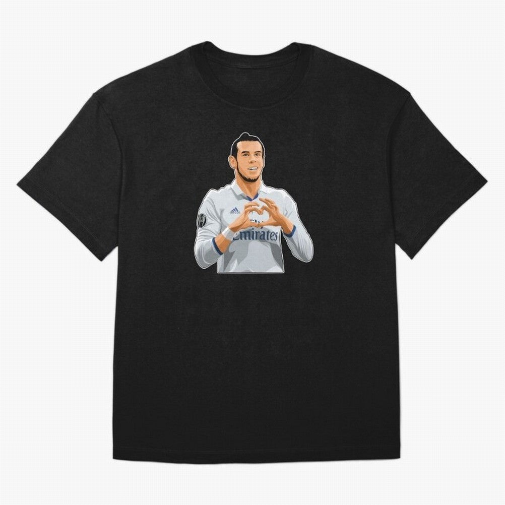 Gareth Bale Love Sign Celebration Oversized T-Shirt Show Up for the Glory of the FIFA World Cup 2026 Journey through Haaland Highlights, Spain Pride, Goal Celebration Energy, Supporter Heritage, Football Icons and Worldwide Tournament Joy; Great