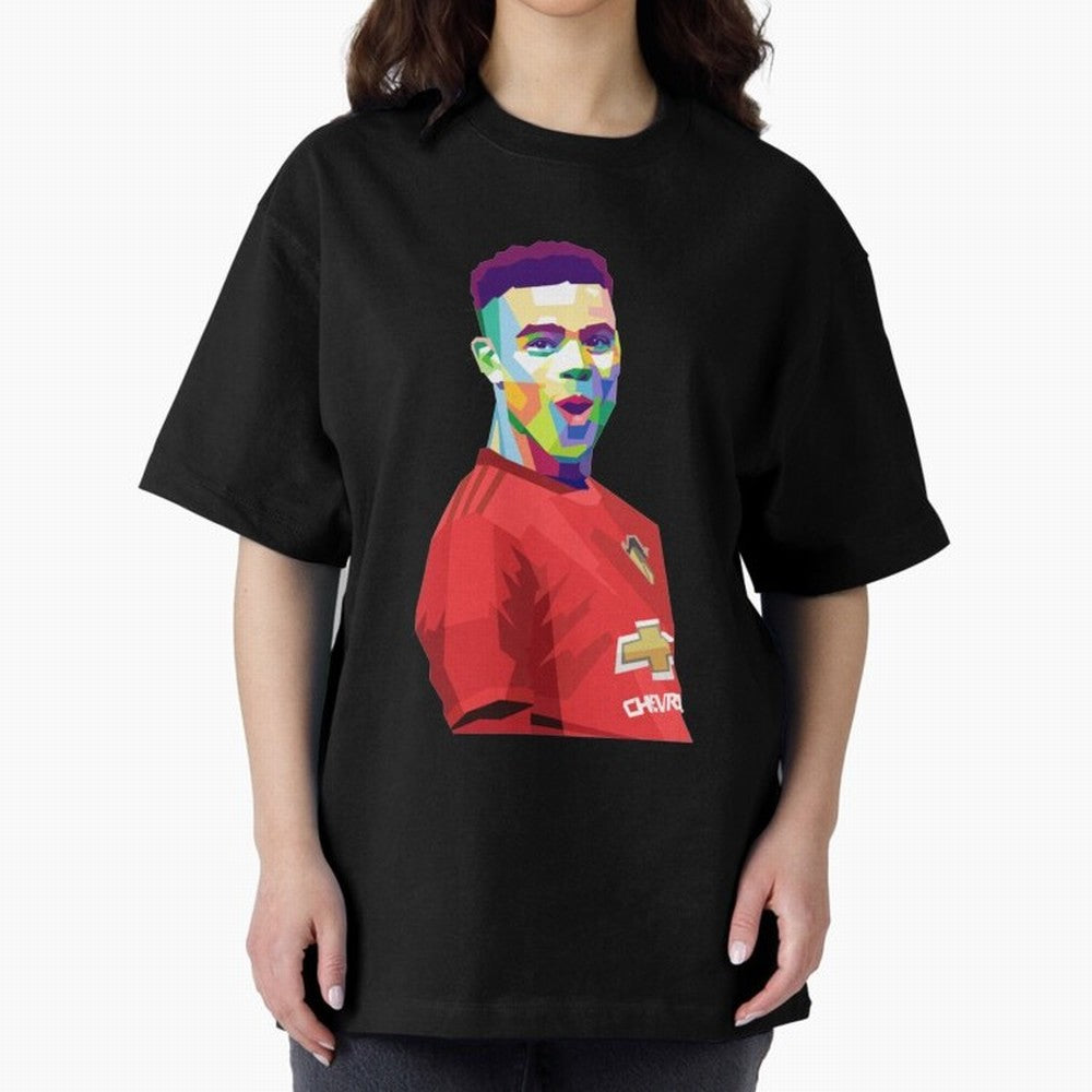 Mason Greenwood Oversized T-Shirt Feel the Roar of FIFA World Cup 2026 USA Canada Mexico with CR7 and Messi, Spain Energy, Stadium Chants, National Pride, Trophy Dreams and Unforgettable Football Memories; Made for Die Hard Supporters, Soccer