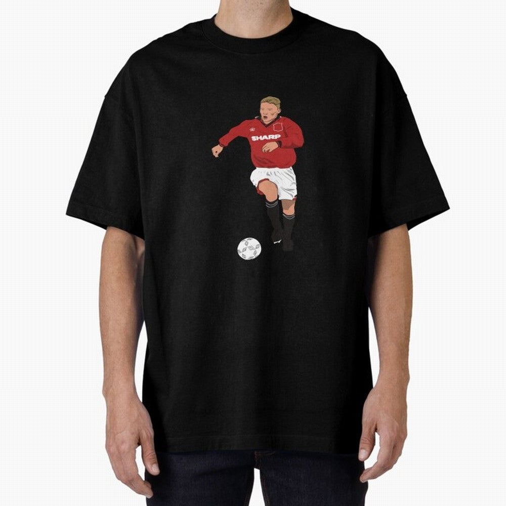 Scott McTominay 95_96 Kit Oversized T-Shirt Share FIFA World Cup 2026 with Messi, Neymar and Mbappe, Spain and Netherlands Energy, Football Festival Excitement, Trophy Ambitions, Country Rivalries and Star Player Buzz; Created for Match Day