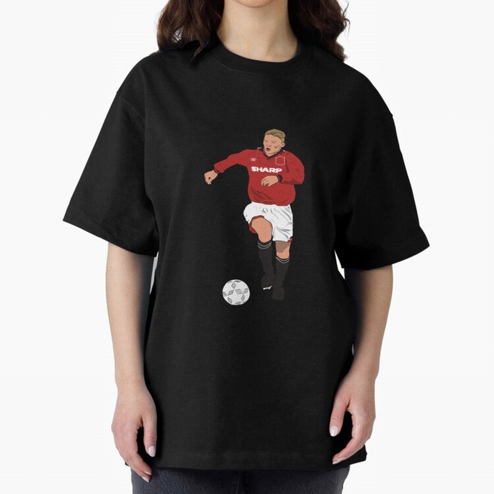 Scott McTominay 95_96 Kit Oversized T-Shirt Share FIFA World Cup 2026 with Messi, Neymar and Mbappe, Spain and Netherlands Energy, Football Festival Excitement, Trophy Ambitions, Country Rivalries and Star Player Buzz; Created for Match Day