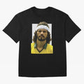 Scrates Football legend Oversized T-Shirt Show Love for Legendary Goals in Global Football Passion for FIFA World Cup 2026 USA Canada Mexico, Centered on CR7, France, Vintage Soccer Flavor, Modern Football Stars, National Flags and Final Night